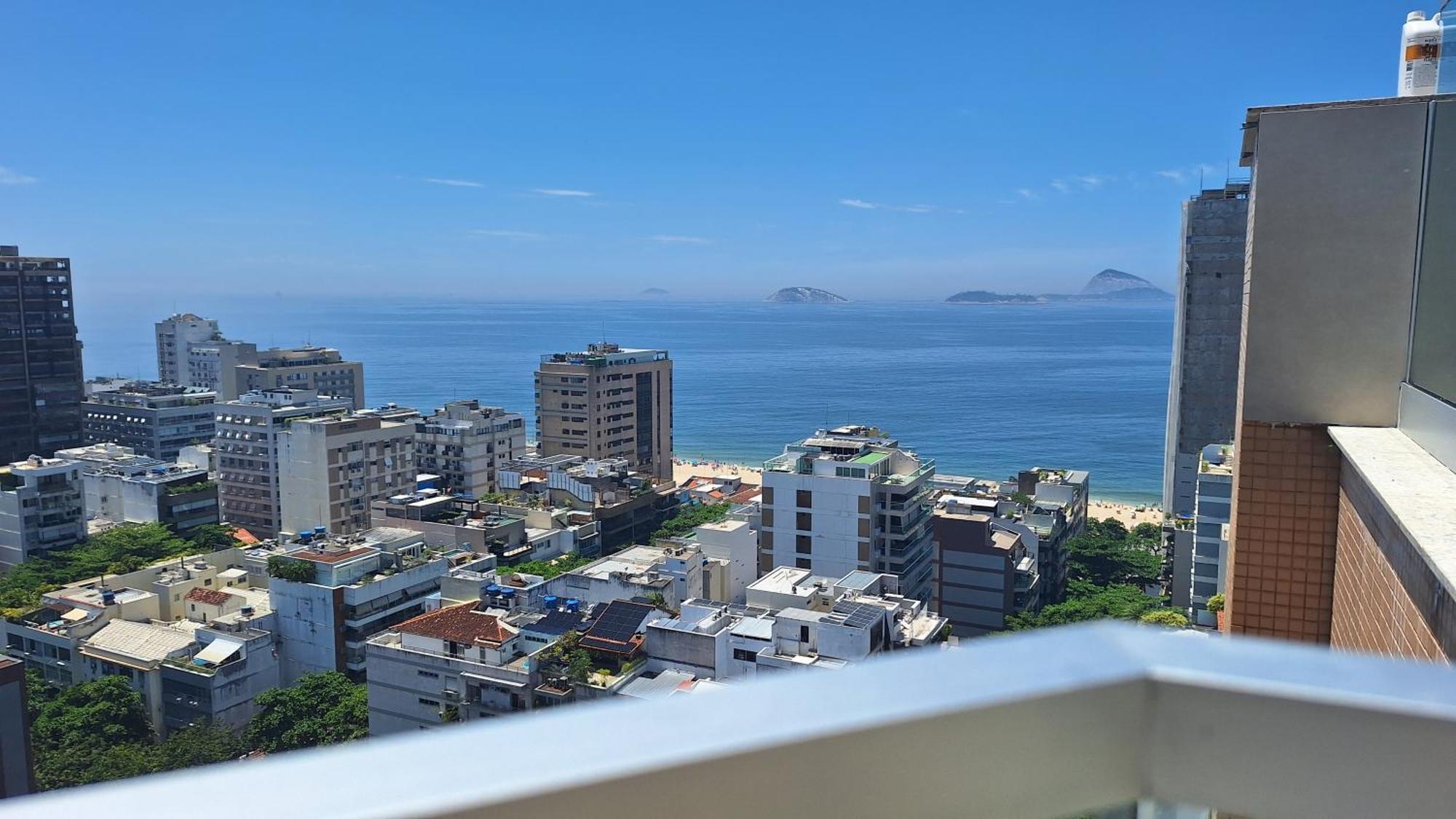 Vista Mar - Terraco Panoramico, Varanda, Coracao Do Leblon